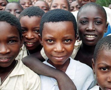 Students at Nyanzwa Primary School in Iringa region.  Thanks to extra profits generated by the USAID-funded DAI PESA onion growers training program, more children than ever can hope to continue on through secondary school.